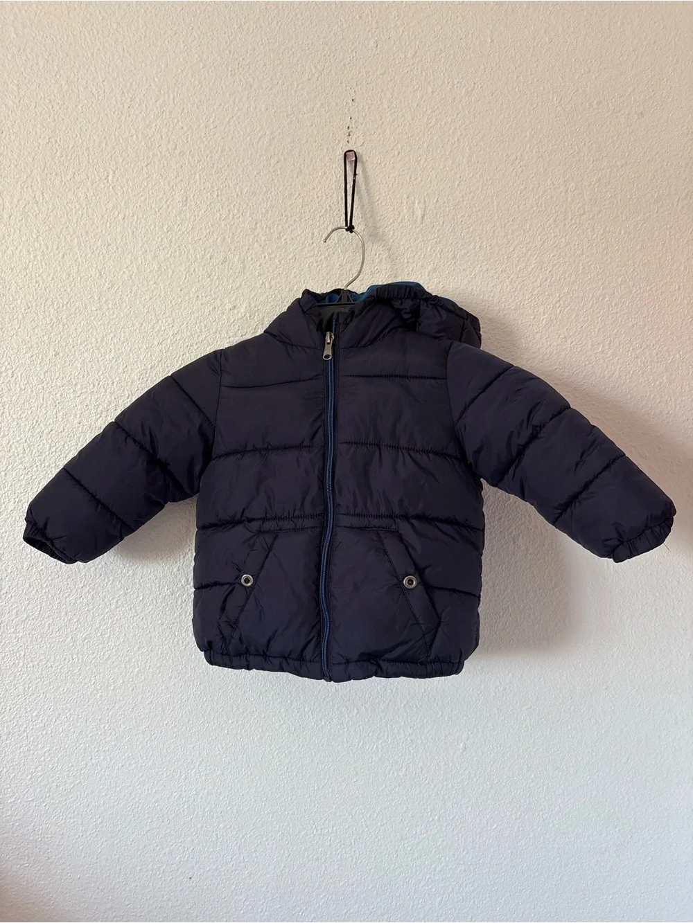 Zara baby puffer full zip  jacket sz 18/24 months